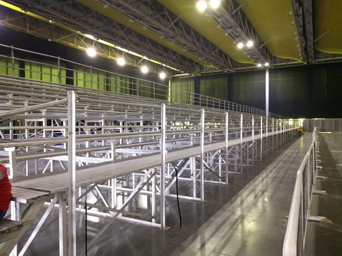 Graderías al aire libre para eventos deportivos - Graderías del Caribe